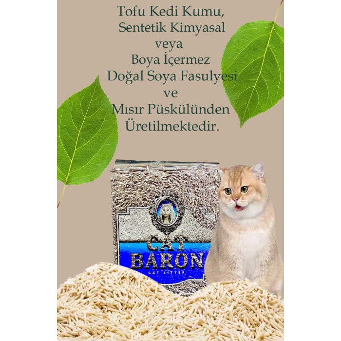 Organik Tofu Kedi Kumu, Su da çözünebilir kedi kumu