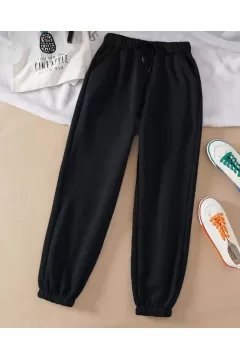 Unisex Basic Eşofman Altı - Siyah