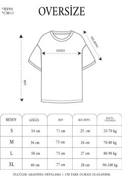 Unisex Bisiklet Yaka Parçalı T-Shirt - Gri