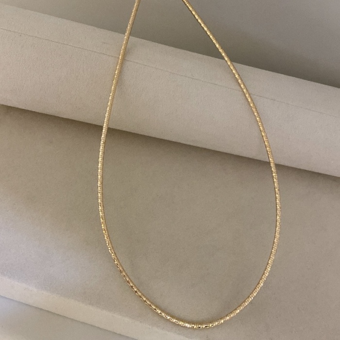 Vipseri Goldrengi Tel Choker (42 cm)