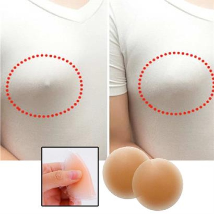 BUFFER® Silikon Göğüs Ucu Kapatıcı Gizleyici Bant Aparat  Nipple Pad