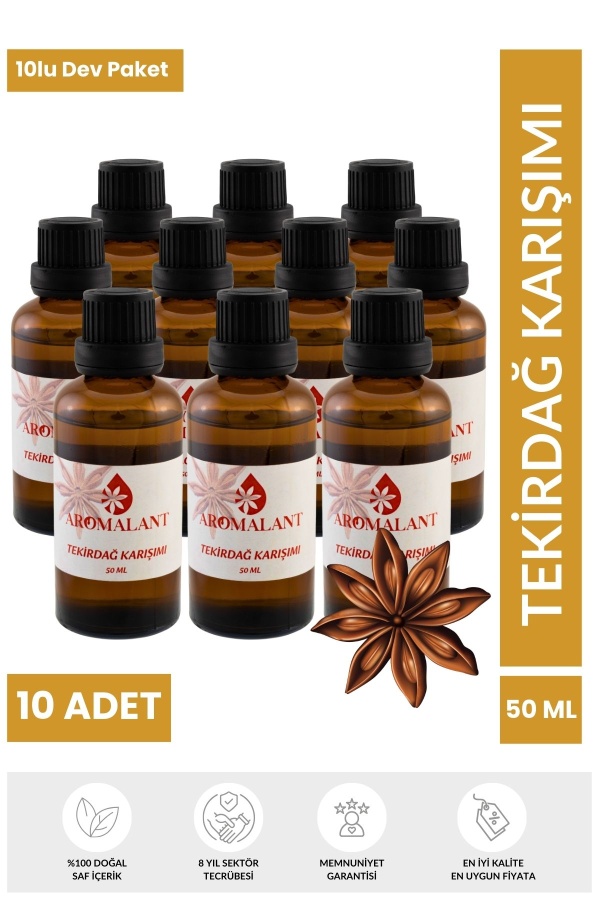 10lu Set Tekirdağ Hazır Karışım Anason Kiti 50 ml