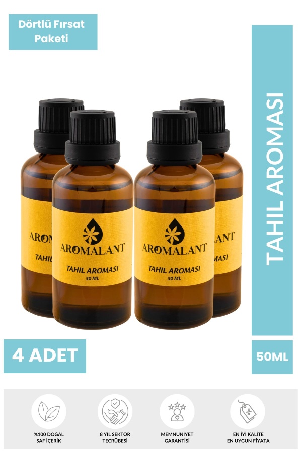 Tahıl Kiti Tahıl Aroması 4lü Set 4 x 50ml (5L Uyumlu)