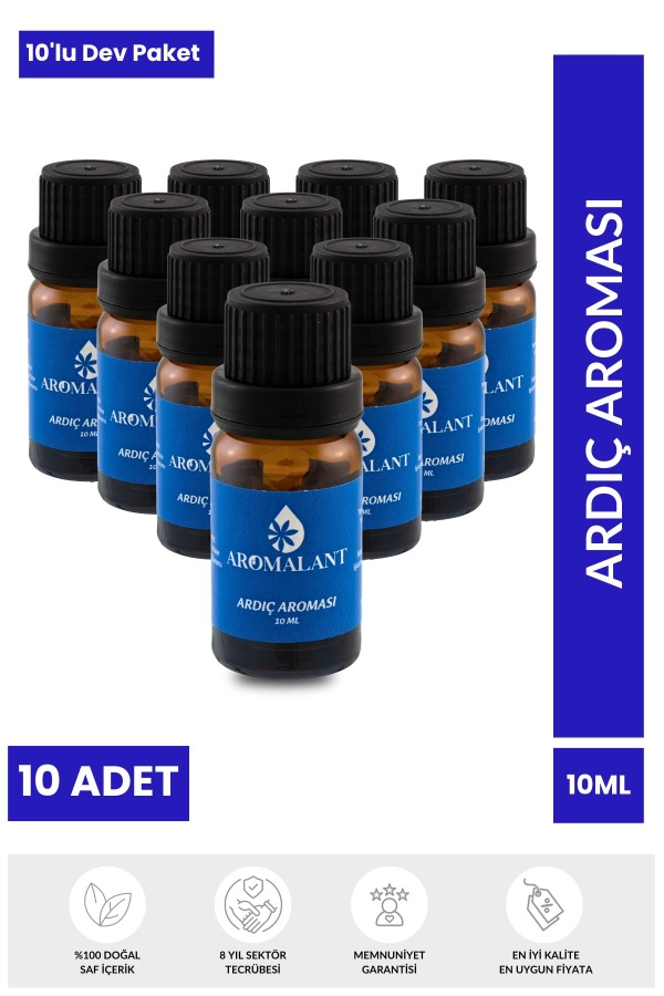 Ardıç Yağı Kiti 10lu Set- Ardıç Aroması - 10 x 10ml