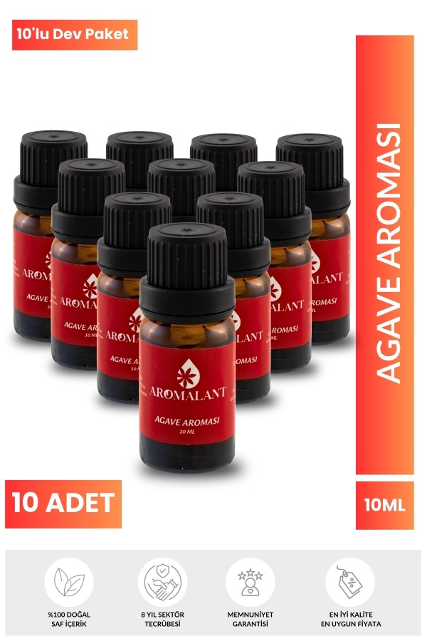 Agave Kiti - 10lu Set Agave Aroması - 10 x 10ml