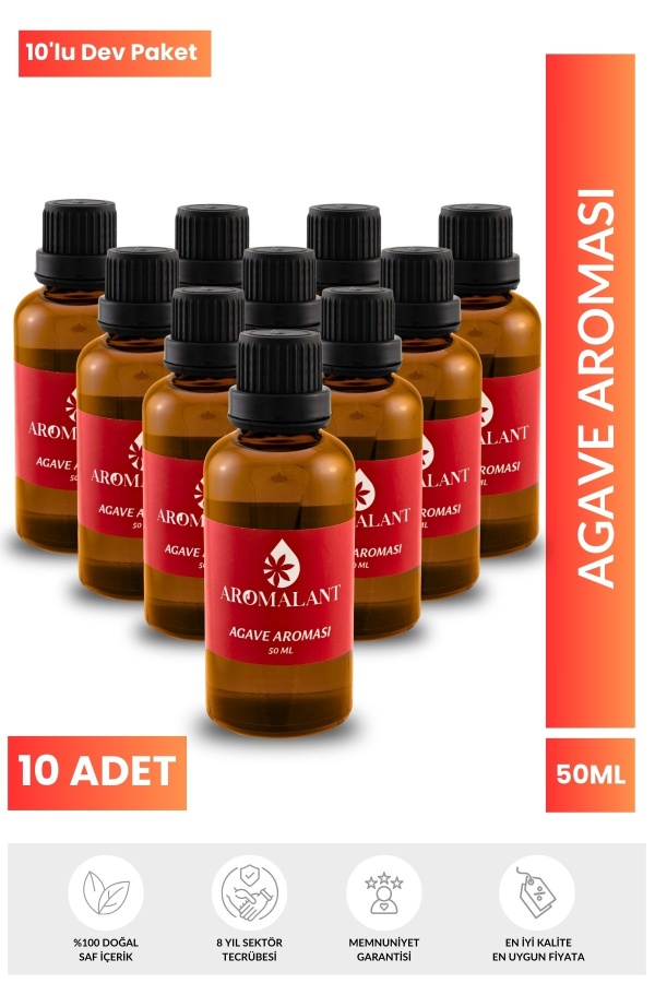 Agave Kiti - 10lu Set Agave Aroması - 10 x 50ml