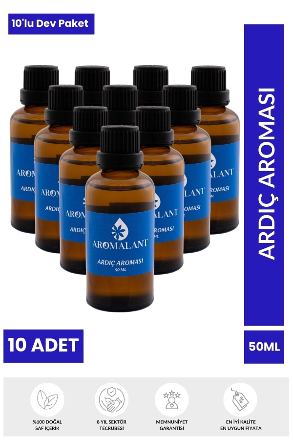 Ardıç Yağı Kiti 10lu Set- Ardıç Aroması - 10 x 50ml