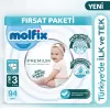 Molfix Premium Bebek Bezi Ultra Fırsat Paketi 3 Beden 4-9 Kg 94 Adet