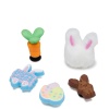 crocs 10012960-1 HOPPY EASTER 5 PACK JIBBITS CROCS TERLİK SÜSÜ