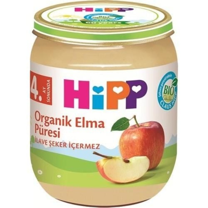 Hipp Organik Elma Püresi 125gr