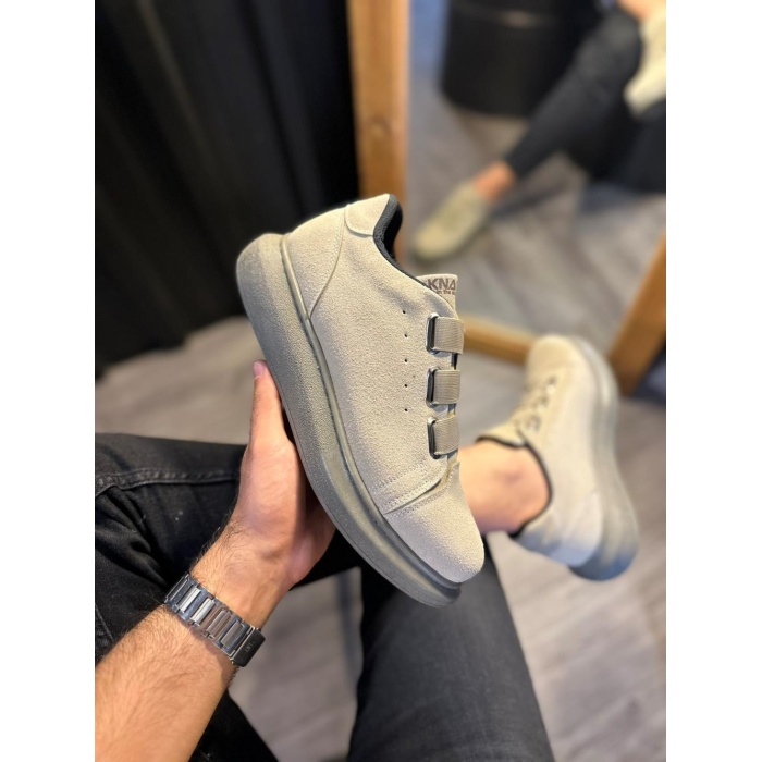 Knack Sneakers Ayakkabı 889 Vizon Süet