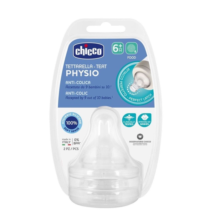 Chicco Well-Being 2Li Biberon Emziği 6+ Ay