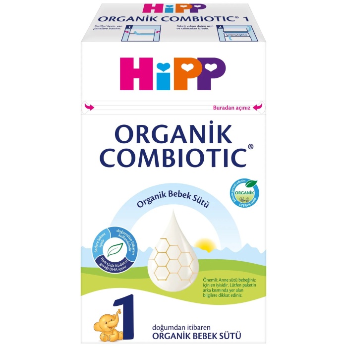 Hipp 1 Organik Combiotic Bebek Sütü 600 Gr