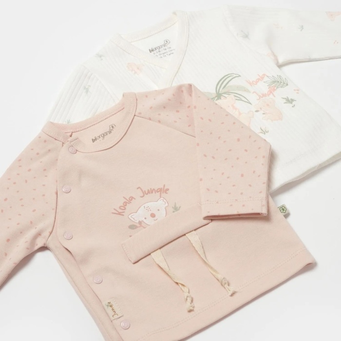 Bibaby Biorganic Koala Jungle 2Li Zıbın 73316 Pembe