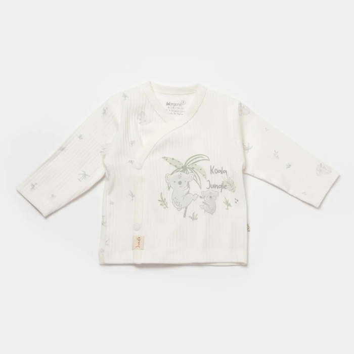 Bibaby Biorganic Koala Jungle 2Li Zıbın 73316 Gri