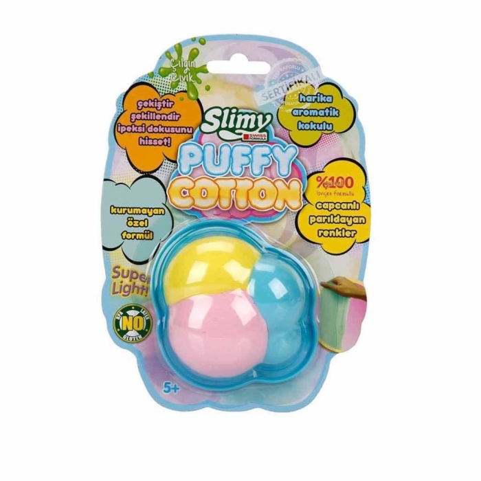 Slimy Bulutlu Puffy Cotton Kokulu Slimy   - 33851