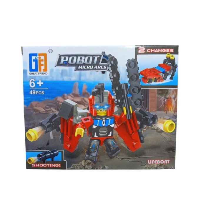 49 Parça 2in1 Robot Serisi - 123-106