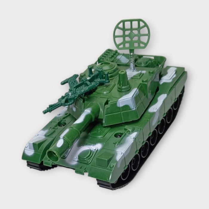 Sürtmeli Tank 15 cm - Koyu Yeşil