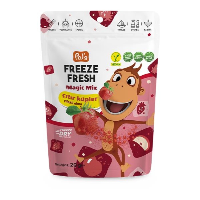 Pol’s Freeze Fresh Kukuli Magic Mix Çıtır Küp 20g