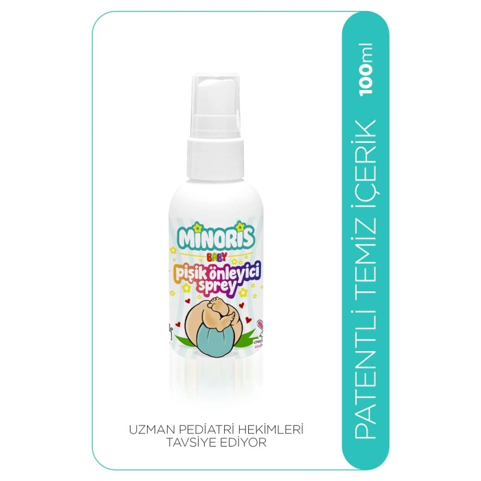 Minoris Baby Organik Pişik Önleyici Sprey 100ml