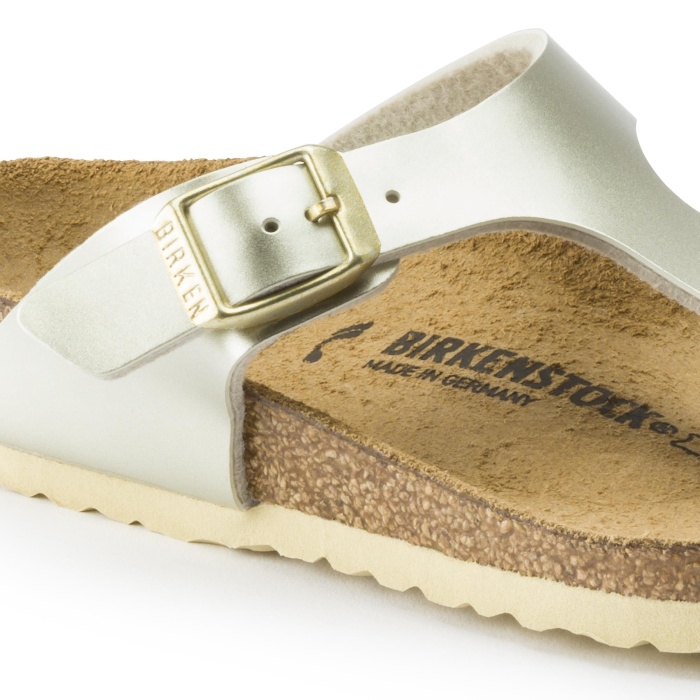 birkenstock 1015593 - ELECTRIC METALLIC GOLD GIZEH KIDS BF ÇOCUK TERLİK