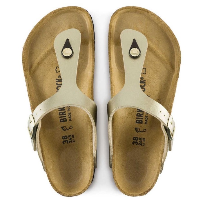 birkenstock 1016108-GOLD GIZEH BF TERLİK