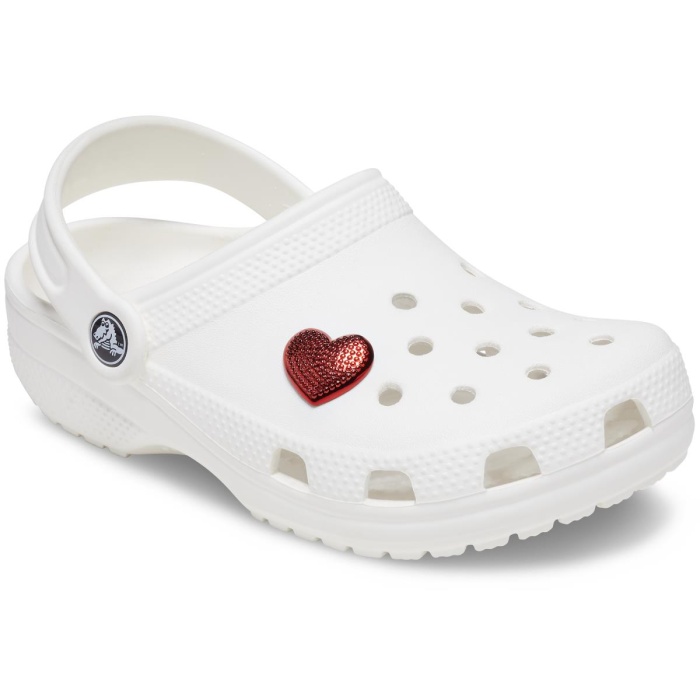 crocs 10012978-1 BLING HEART JIBBITS CROCS SÜS TOKA