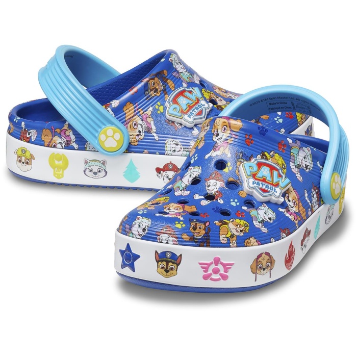 crocs 208853-425 PAW PATROL OFF COURT ÇOCUK SPOR SANDALET TERLİK