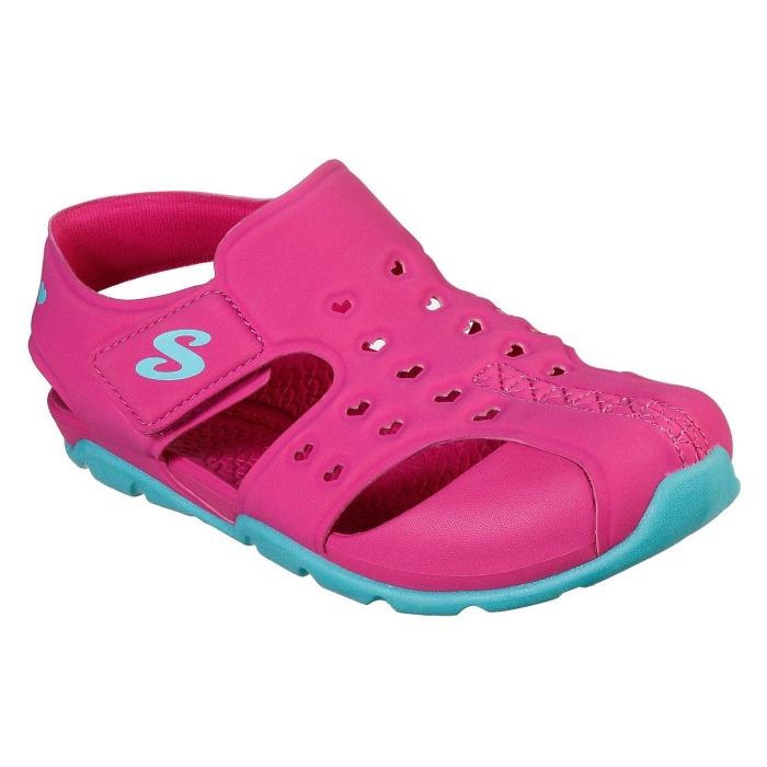 Skechers 86624L HPAQ SIDE WAVE - HEART BLISS ÇOCUK SPOR SANDALET