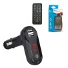HELLO HL-19683 BT-FM MODULATÖR ÇİFT USB/SD/MP3 12-24 VOLT HAFIZASIZ BLUETOOTH FM TRANSMITTER (4767)