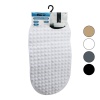 OVAL - PLASTİK KABARTMA TOP DESENLİ - RENKLİ 63PCS VANTUZLU KAYDIRMAZ BANYO - KÜVET PASPASI 34X65CM (4767)