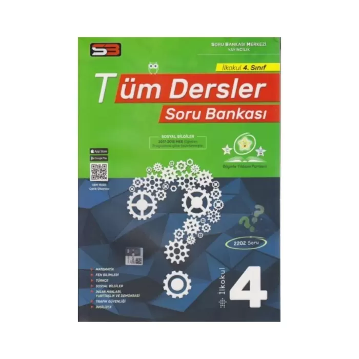 Sbm Yayınları 4. Sınıf Tüm Dersler Soru Bankası