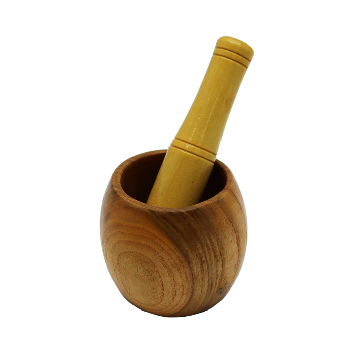 AHŞAP BAMBU HAVAN SARIMSAK DÖVECEK (4767)
