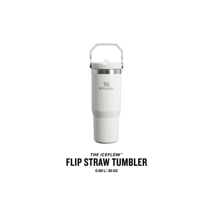 The Iceflow Flip Straw Pipetli Termos Bardak 0,89 Lt