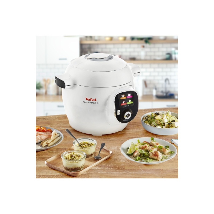 Cook4me Akıllı Çoklu Pişirici, Multicooker, Yüksek Basınçlı Pişirici, 150 Tarif, Cy851130