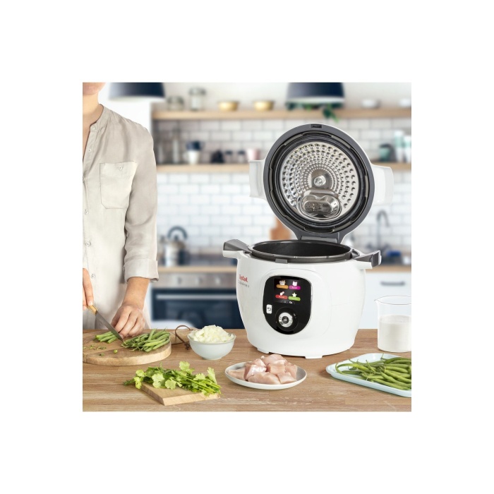 Cook4me Akıllı Çoklu Pişirici, Multicooker, Yüksek Basınçlı Pişirici, 150 Tarif, Cy851130