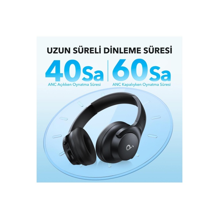 Soundcore Q20i Bt Kulaklık - Siyah - A3004