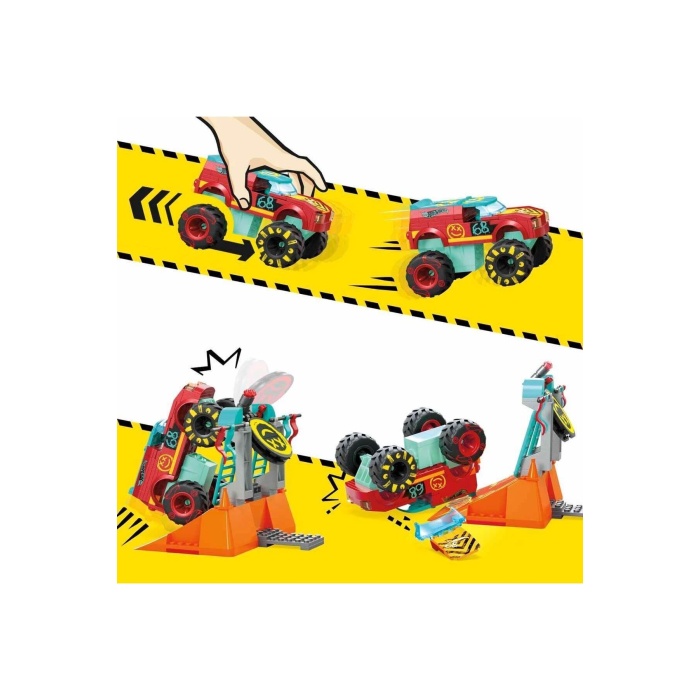 HNG53 MEGA Hot Wheels® Smash N Crash Demo Derby Extreme Çarpışma Seti