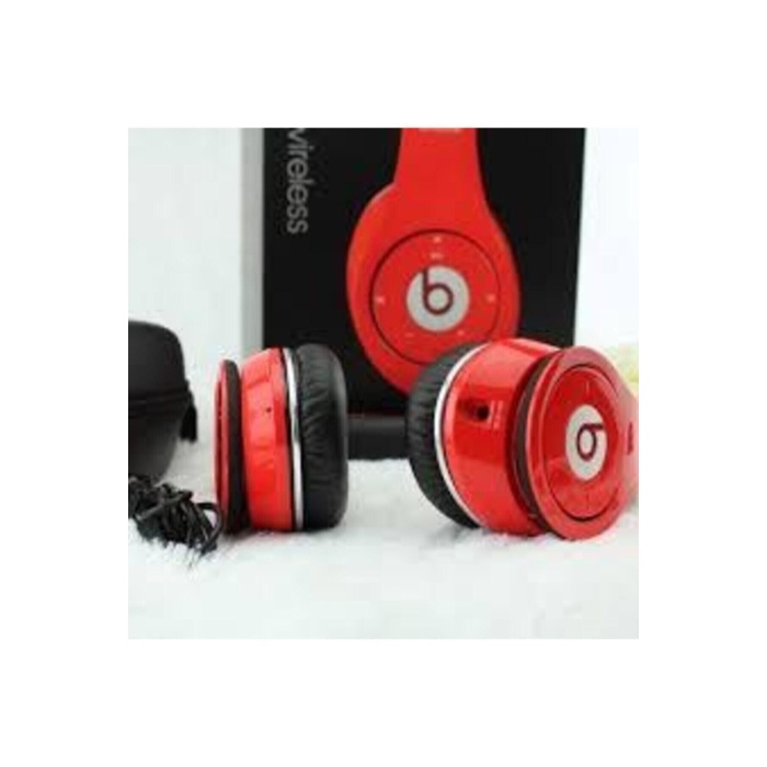 Studio Red Wired Over Ear Headphones