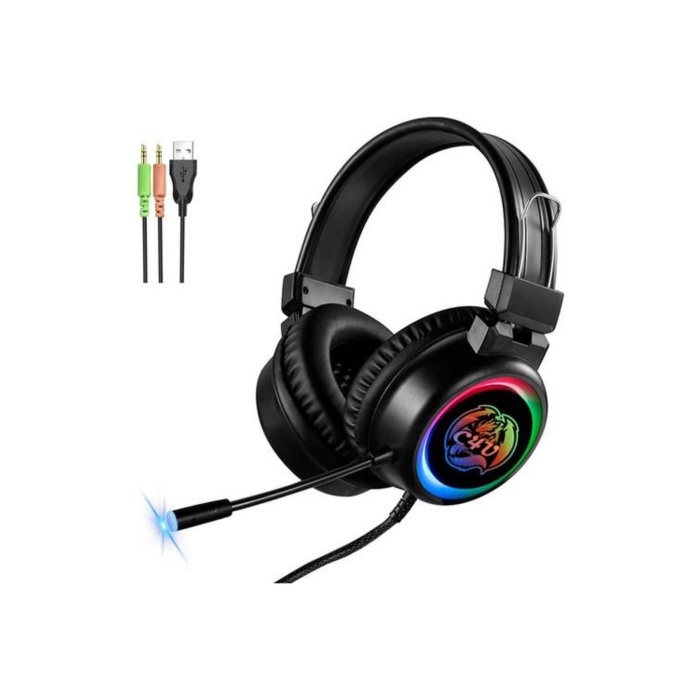 C4u Dragon V5 Rgb Kablolu Mikrofonlu Profesyonel Oyuncu Kulaklık 3.5mm