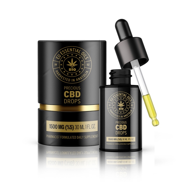 CBD Drops (CBD Yağı) 1500mg (5%)