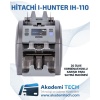 Hitachi I-Hunter IH-110 Iki Katlı, 20 Ülke Kombinasyonlu Karışık Para Sayma Makinesi