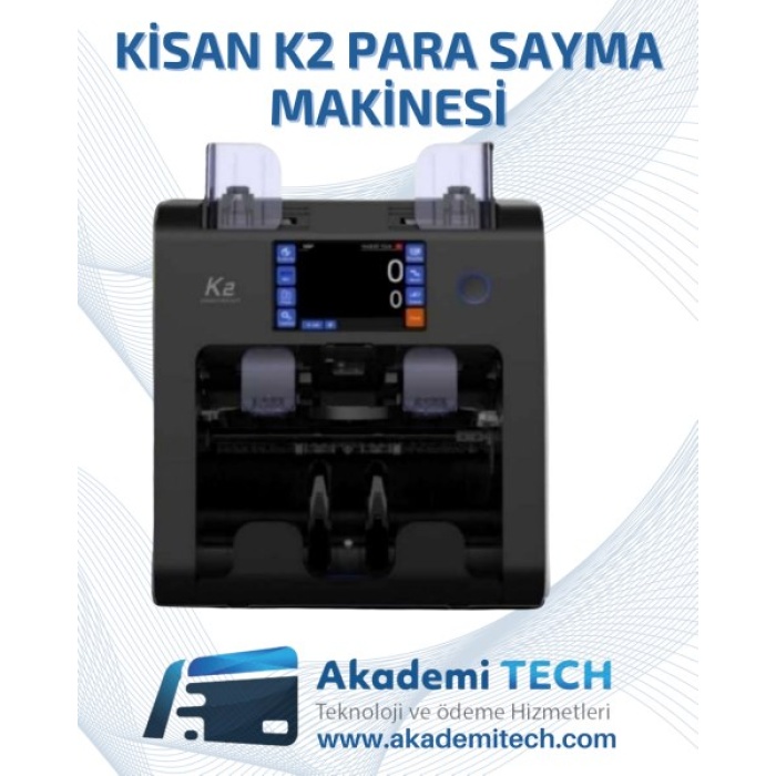 Kisan K2 Para Sayma Makinesi TL,USD,EUR,GBP