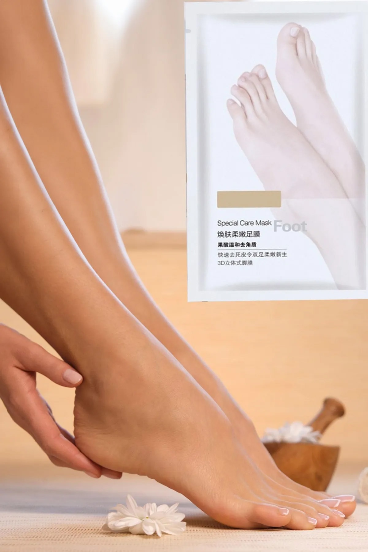 Foot Peeling Pack Professional Çorap Tipi Ayak Peeling Maskesi Ayak Maskesi Soyulan Ayak Maskesi