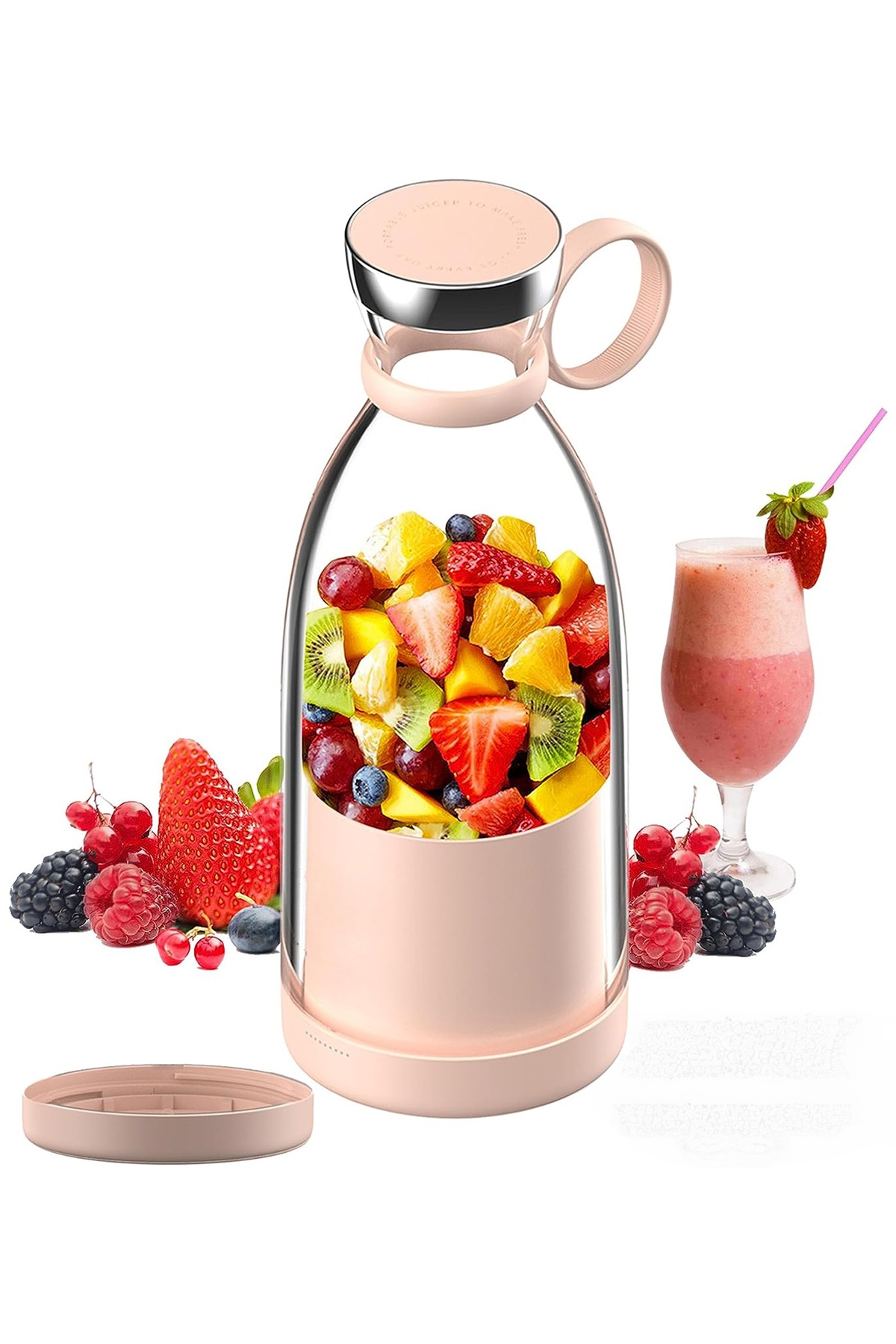 Şarjlı Kolay Taşınabilir Blender Smoothie Yapıcı Blender Fresh Juice Blender Kablosuz Blender