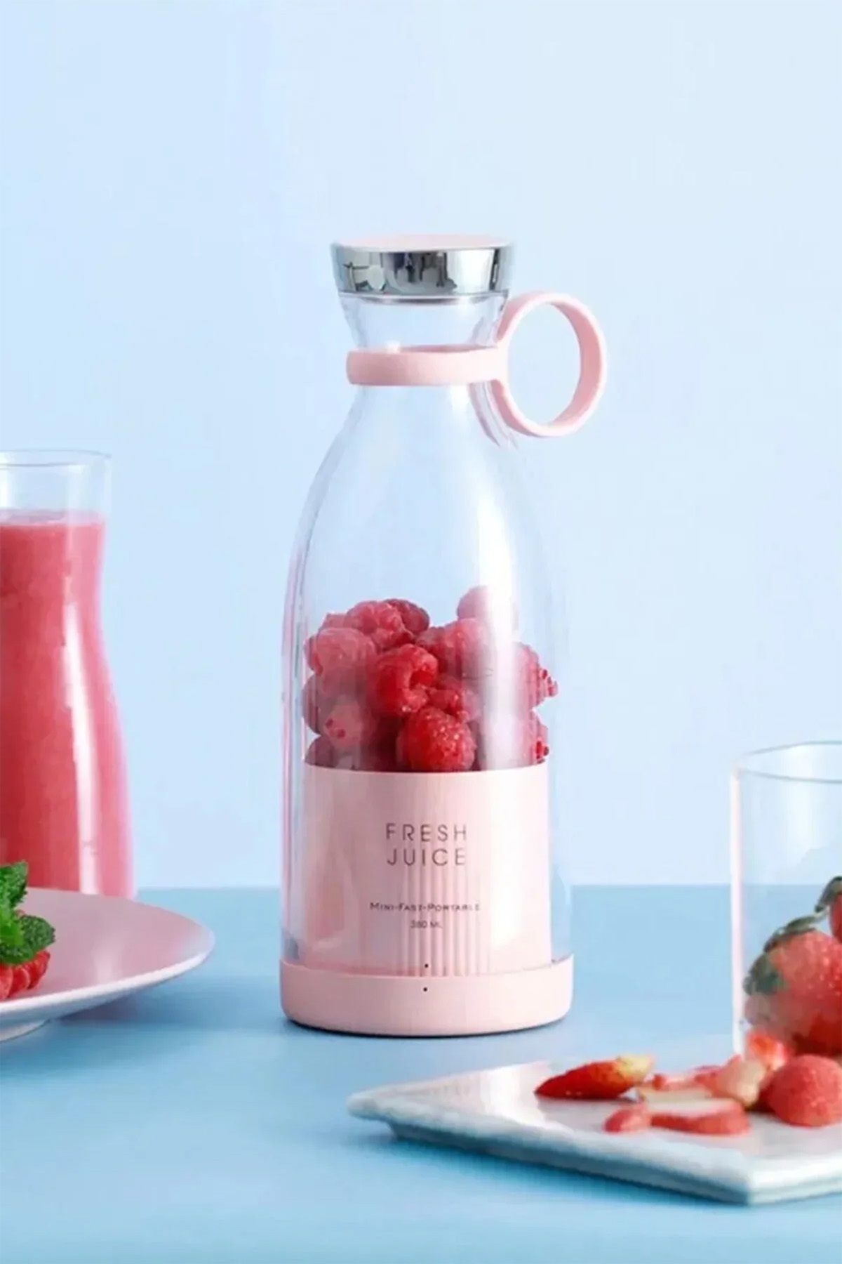 Şarjlı Kolay Taşınabilir Blender Smoothie Yapıcı Blender Fresh Juice Blender Kablosuz Blender