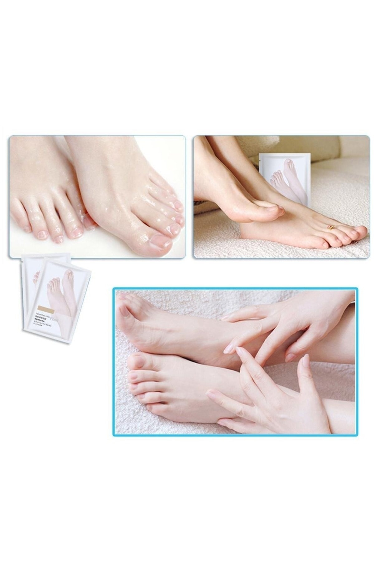 Ölü Deri ve Çatlaklar Için Soyulabilen Ayak Peeling Maskesi-foot Peeling Mask