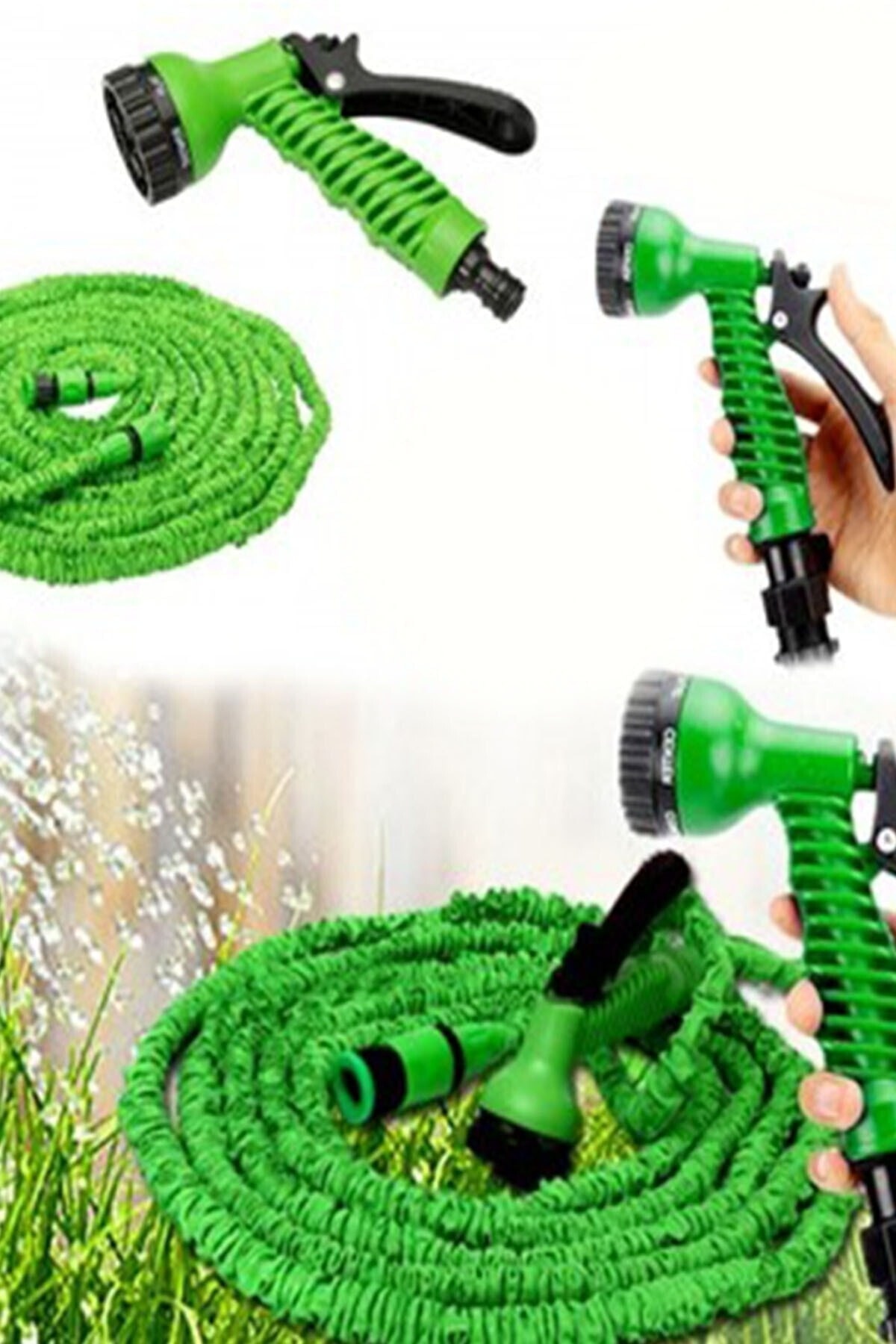 Magic Hose Uzayan Hortum Bahçe Sulama 30 Metre 1410