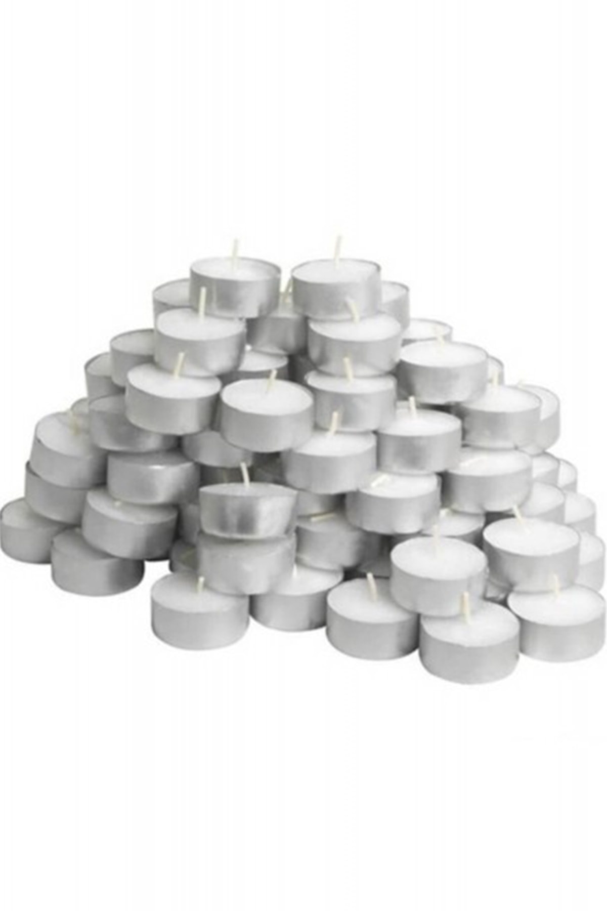 Tealight Mum Kokuksuz Beyaz 4 Saat Yanma Garantili 50 Li Paket 1430