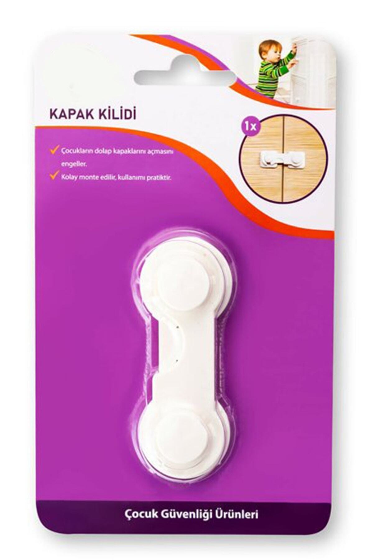 Ideal Baby Kapak Kilidi Güvenlik Kilidi Bebek Çocuk Koruma Kilidi 1410